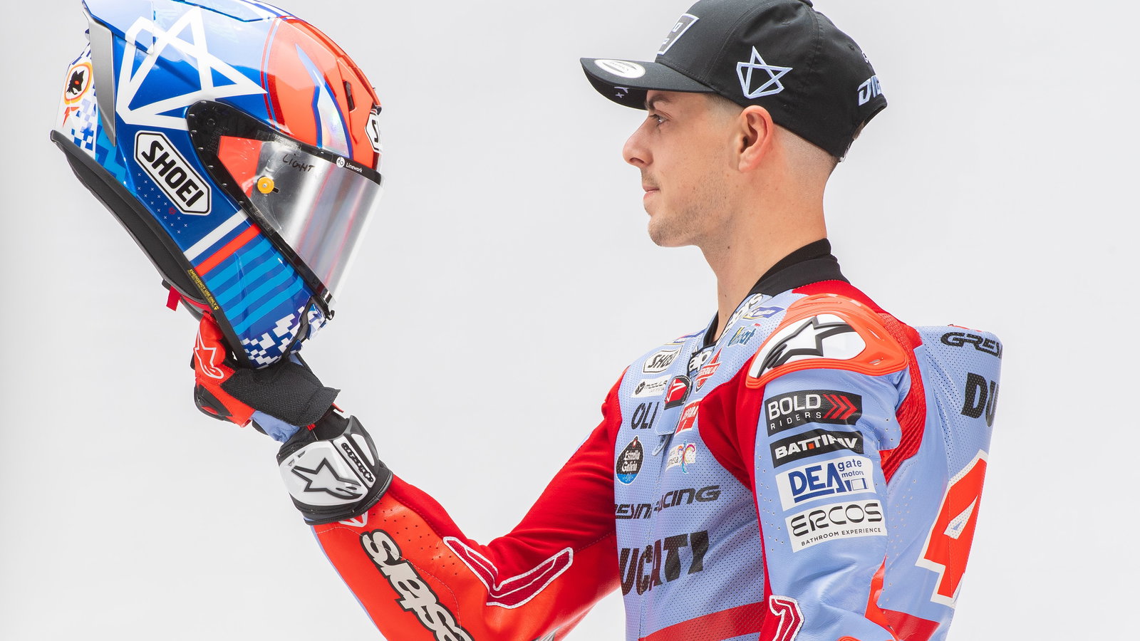 Fabio di Giannantonio at 2023 Gresini launch